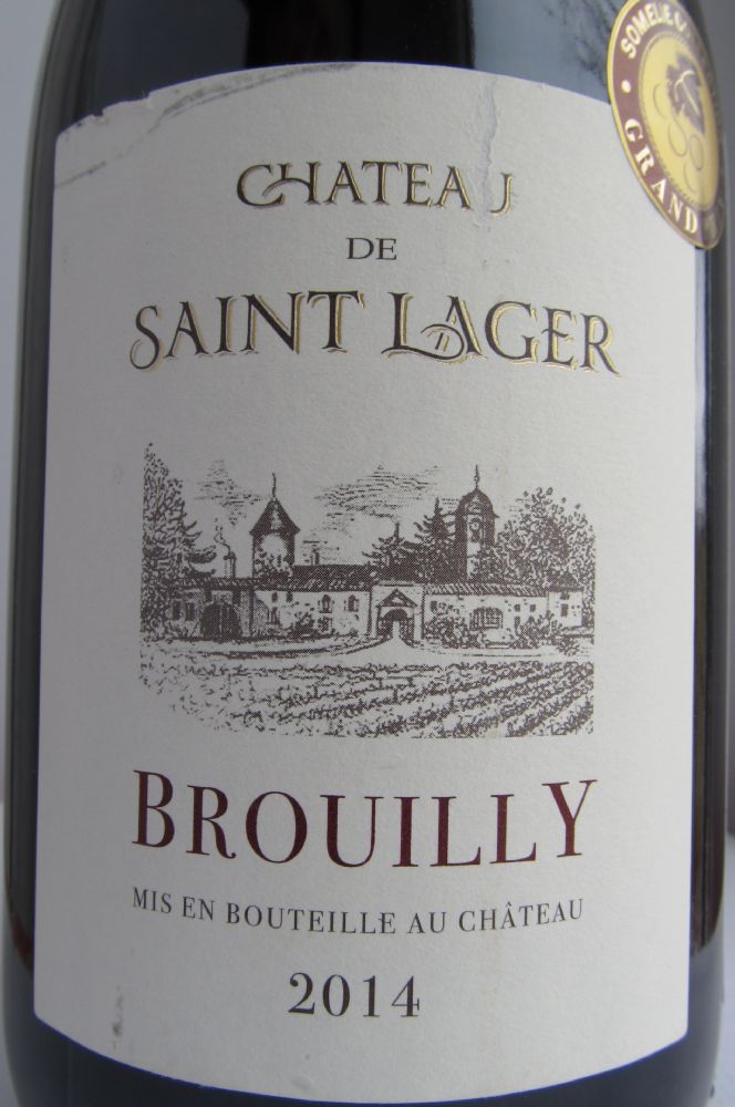 S.C.E.A. Domain Château de Pizay Château de Saint Lager Brouilly AOC/AOP 2014, Основная, #2806