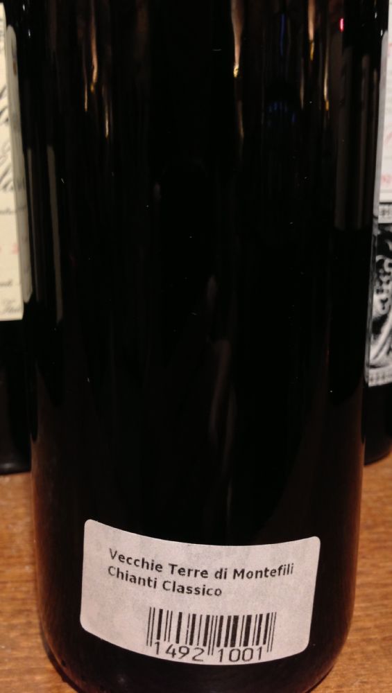 Società Agricola Vecchie Terre di Montefili di Acuti Maria e C. S.A.S. Chianti Classico DOCG 2009, Обратная, #287