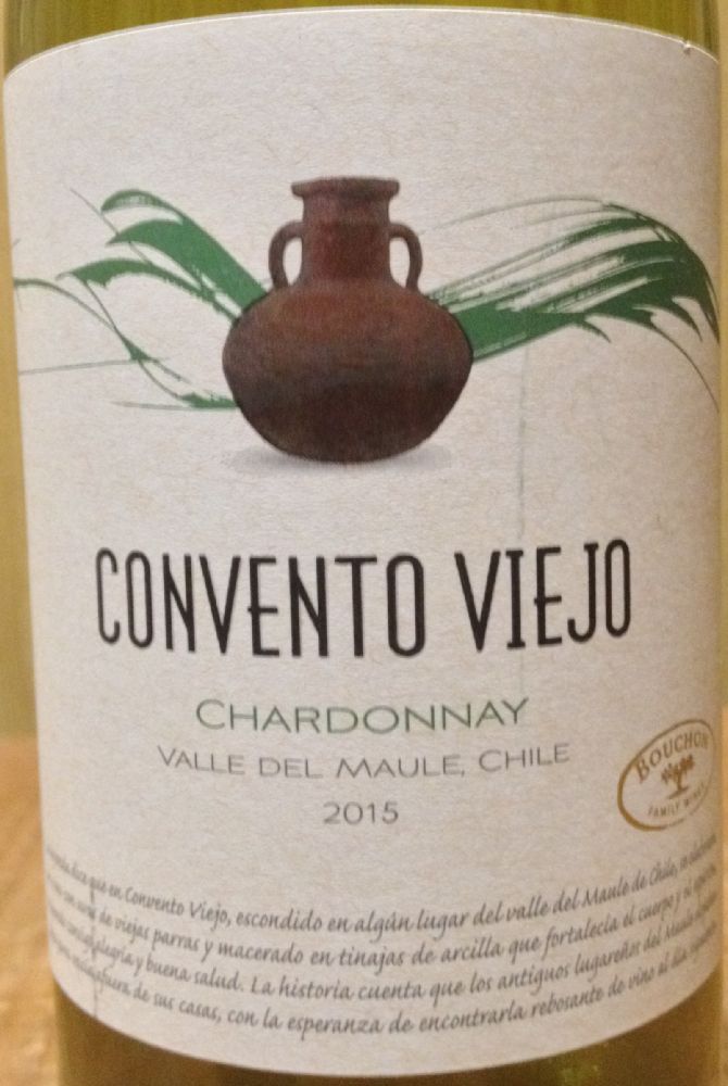 Viña J.Bouchon S.A. Convento Viejo Chardonnay 2015, Основная, #2945