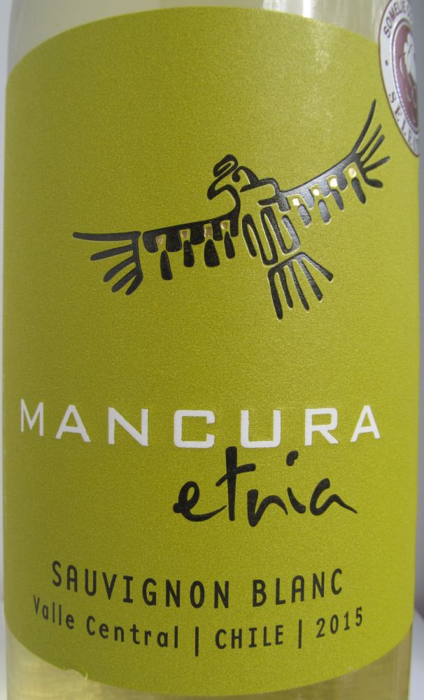 Viña Fray León S.A MANCURA etnia Sauvignon Blanc 2015, Основная, #3042