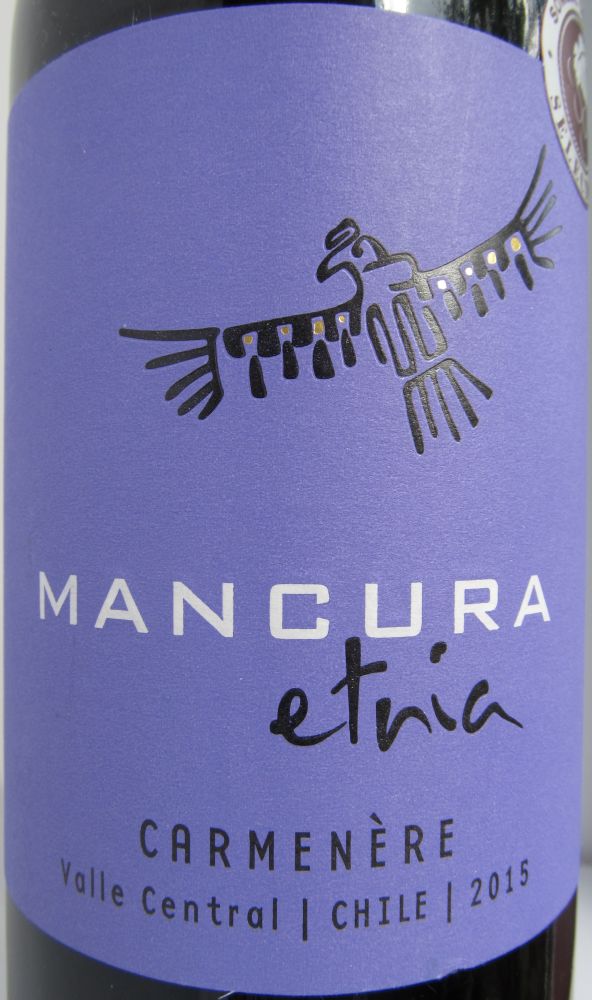 Viña Fray León S.A MANCURA etnia Carménère 2015, Основная, #3052