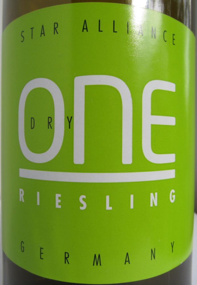 Willi Trautwein GmbH Star Alliance ONE Riesling 2015, Основная, #3076