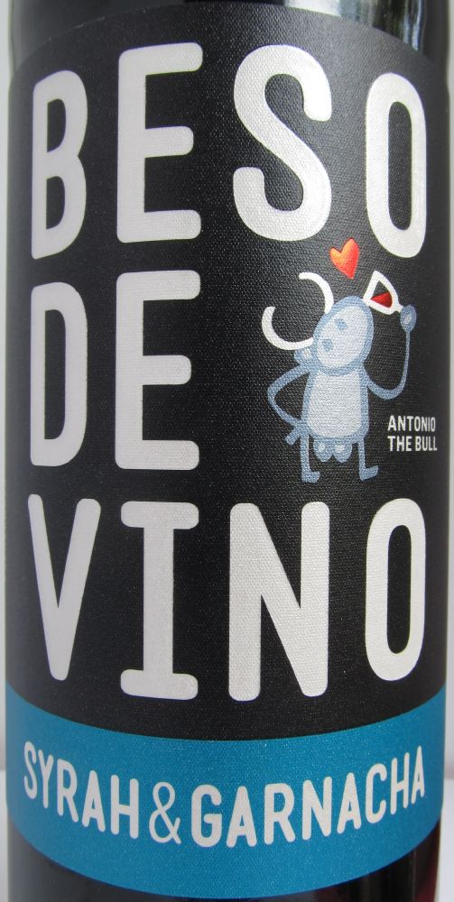Grandes Vinos y Viñedos S.A. BESO DE VINO Syrah Garnacha DO Cariñena 2014, Основная, #3104