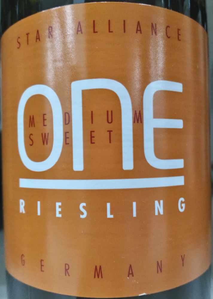 Willi Trautwein GmbH Star Alliance ONE Riesling 2014, Основная, #3187