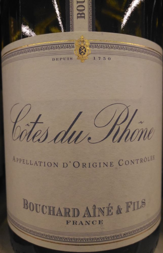 Bouchard Aîné et Fils Côtes du Rhône AOC/AOP 2014, Основная, #3240