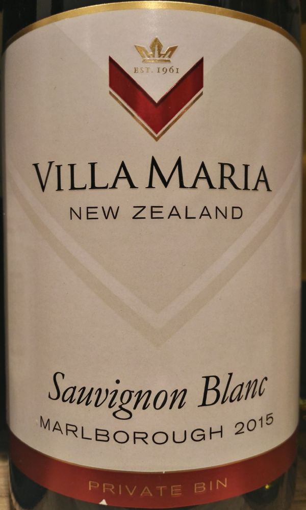 Villa Maria Estate Private Bin Sauvignon Blanc Marlborough 2015, Основная, #3264