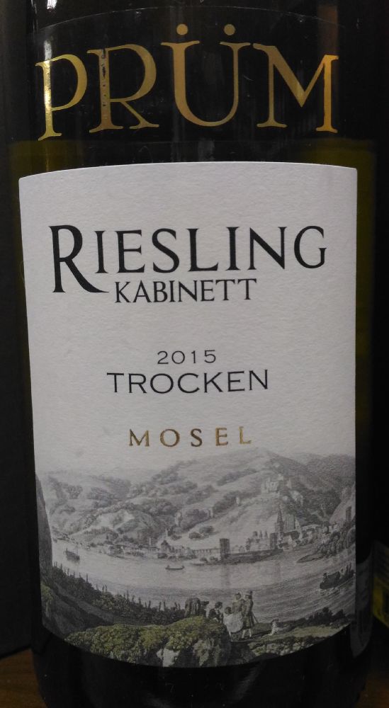 Peter Mertes KG PRÜM Kabinett Trocken Riesling 2015, Основная, #3315