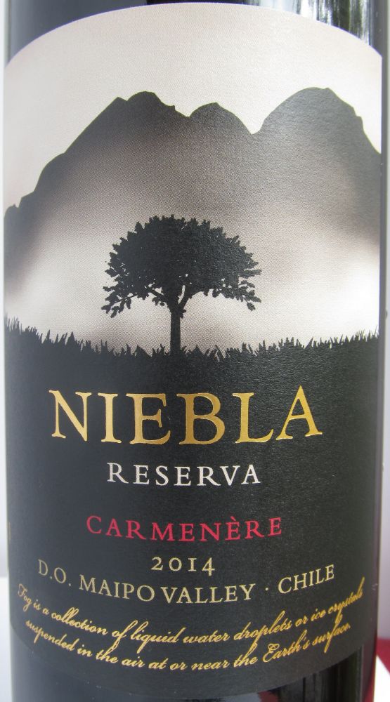 Viña Fray León S.A NIEBLA Reserva Carménère 2014, Основная, #3467