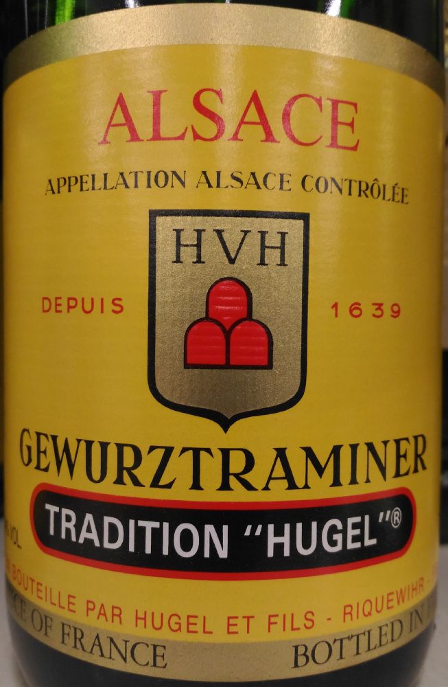 Hugel et Fils S.A. Tradition "Hugel" Gewürztraminer Alsace AOC/AOP 2012, Основная, #3524