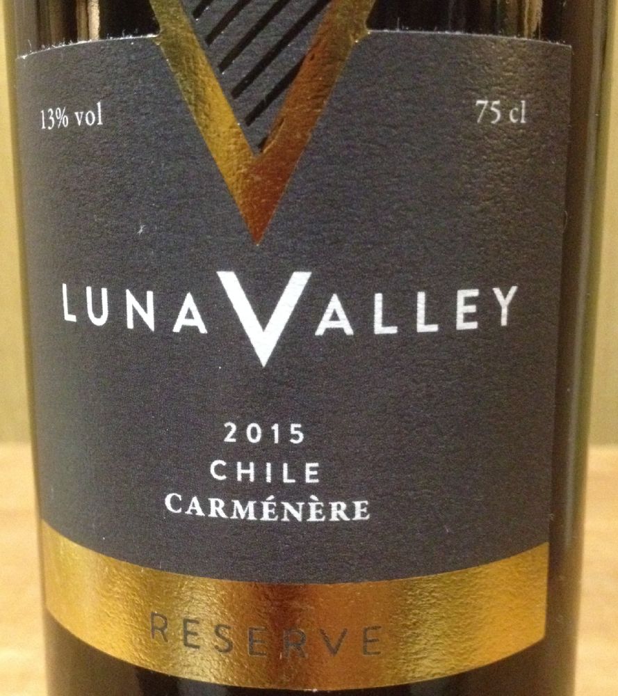 Exportadora Sur Valles Ltda Luna Valley Reserve Carménère 2015, Основная, #3538