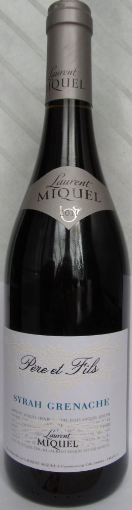 SAS Laurent Miquel Père et Fils Syrah Grenache 2011, Лицевая, #363