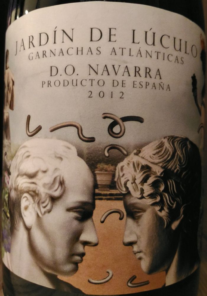 Bodegas La Casa de Lúculo Jardín de Lúculo Garnachas Atlánticas DO Navarra 2012, Основная, #3637