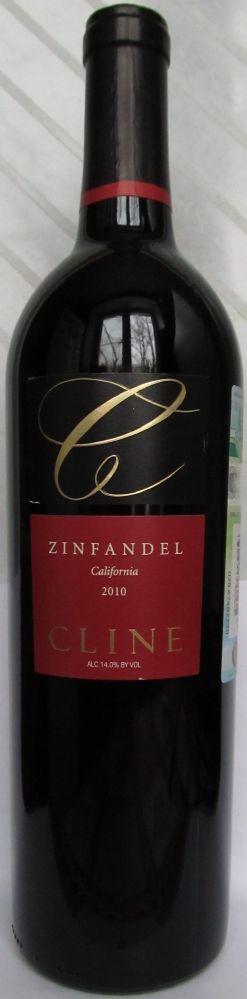 Cline Cellars CLINE Zinfandel 2010, Лицевая, #365