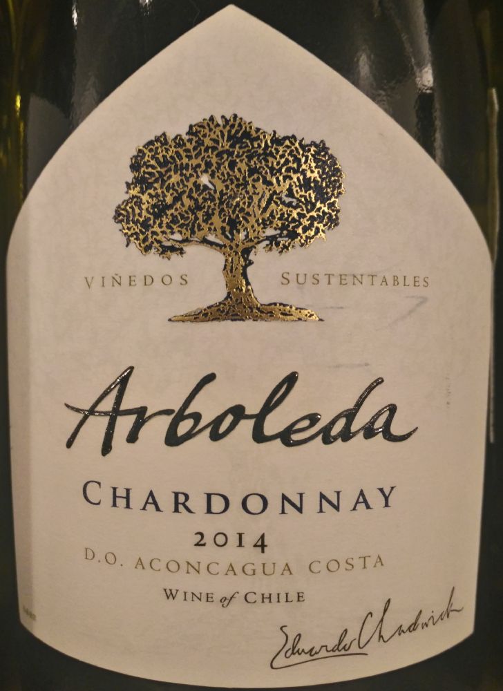 Viña Arboleda S.A. Chardonnay D.O. Aconcagua 2014, Основная, #3744