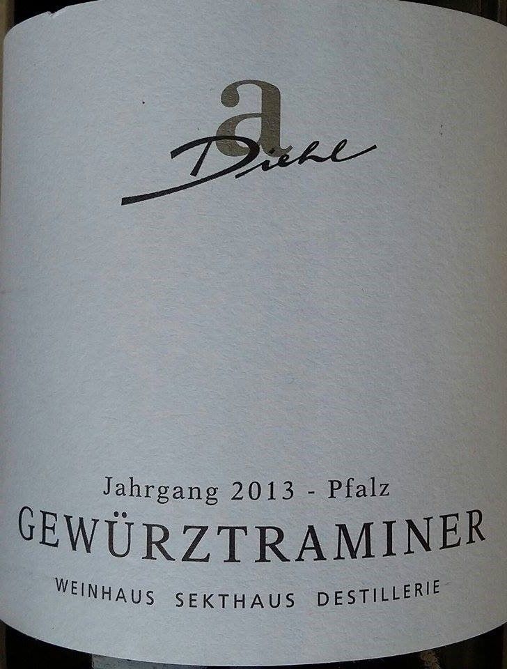 Wein- und Sektgut-Destillerie Andreas Diehl Gewürztraminer 2013, Основная, #3826