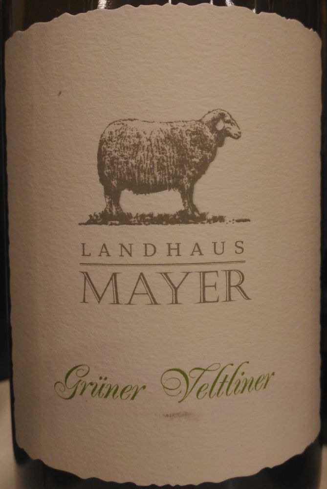 Landhaus Mayer GmbH Grüner Veltliner 2014, Основная, #3887