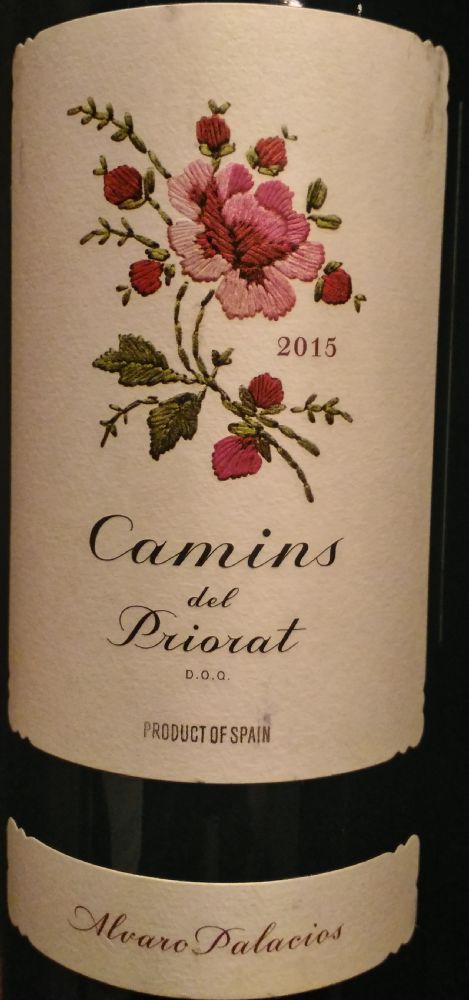 Álvaro Palacios S.L. Camins del Priorat DOCa Priorat 2015, Основная, #3953