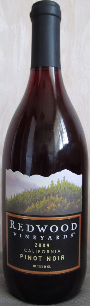 Redwood Vineyards Pinot Noir 2009, Основная, #397