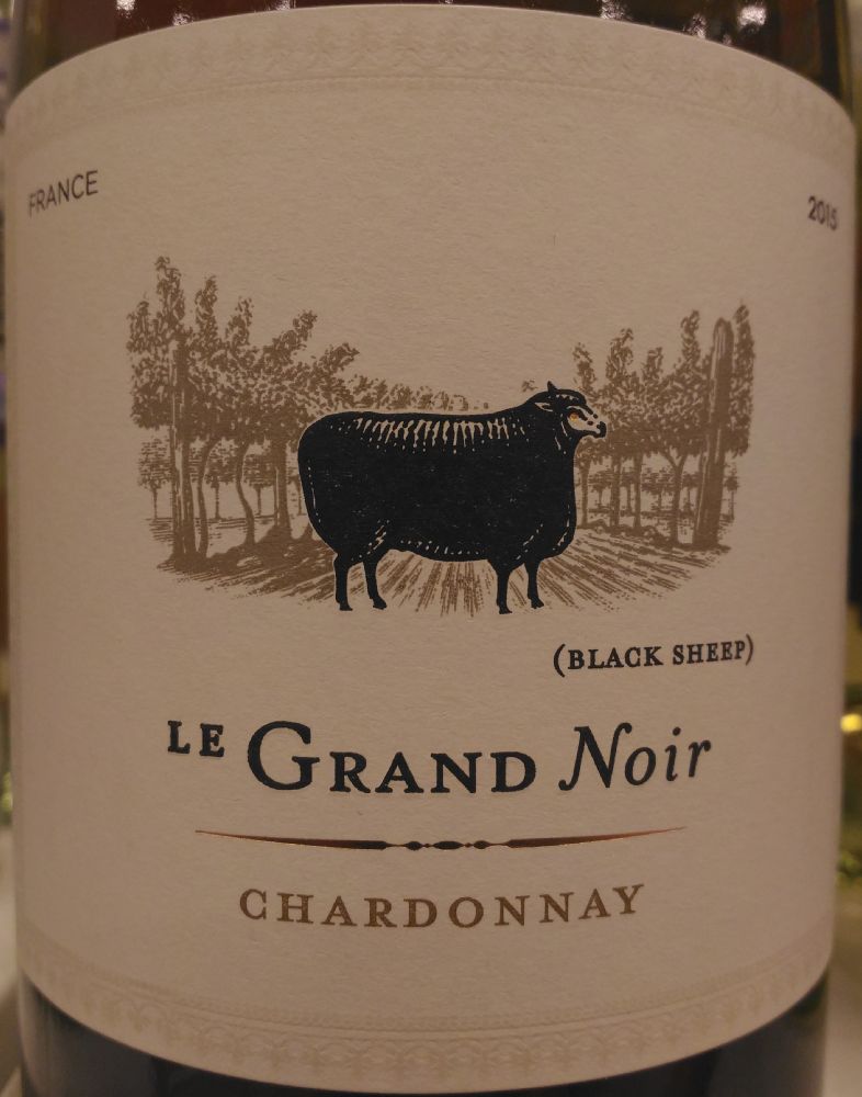 Les Celliers Jean d'Alibert Le Grand Noir Chardonnay Pays d'Oc IGP 2015, Основная, #3976