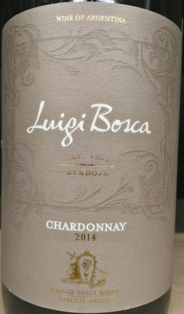 Leoncio Arizu S.A. Luigi Bosca Chardonnay 2014, Основная, #4001