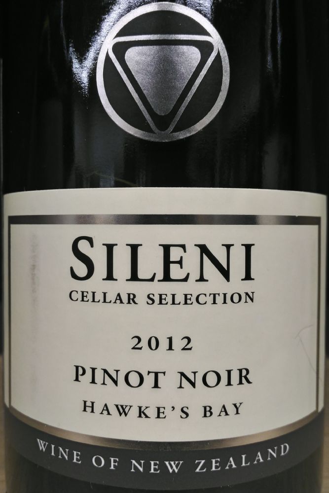 Sileni Estates Ltd Cellar Selection Pinot Noir Hawke’s Bay 2012, Основная, #4005