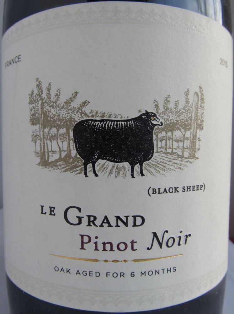 Les Celliers Jean d'Alibert Le Grand Pinot Noir Pays d'Oc IGP 2015, Основная, #4041