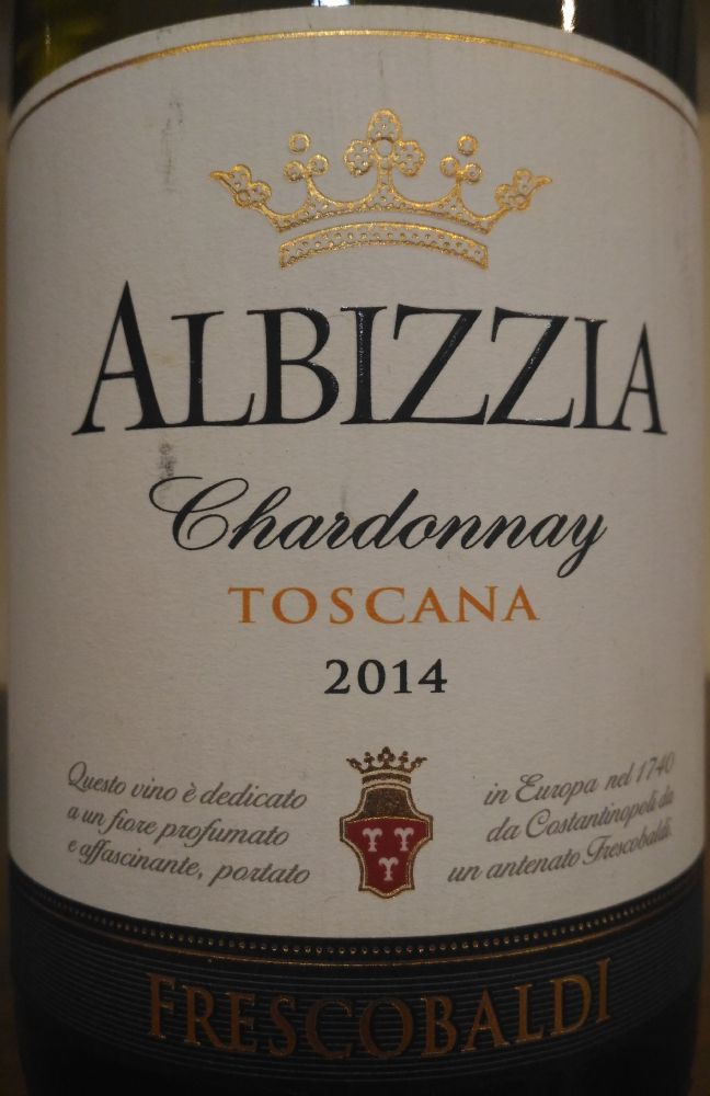 Marchesi de' Frescobaldi Srl Albizzia Chardonnay Toscana IGT 2014, Основная, #4070