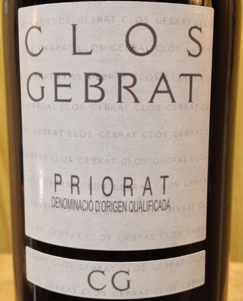 Vinícola del Priorat S.C.C.L. Clos Gebrat DOCa Priorat 2014, Основная, #4120