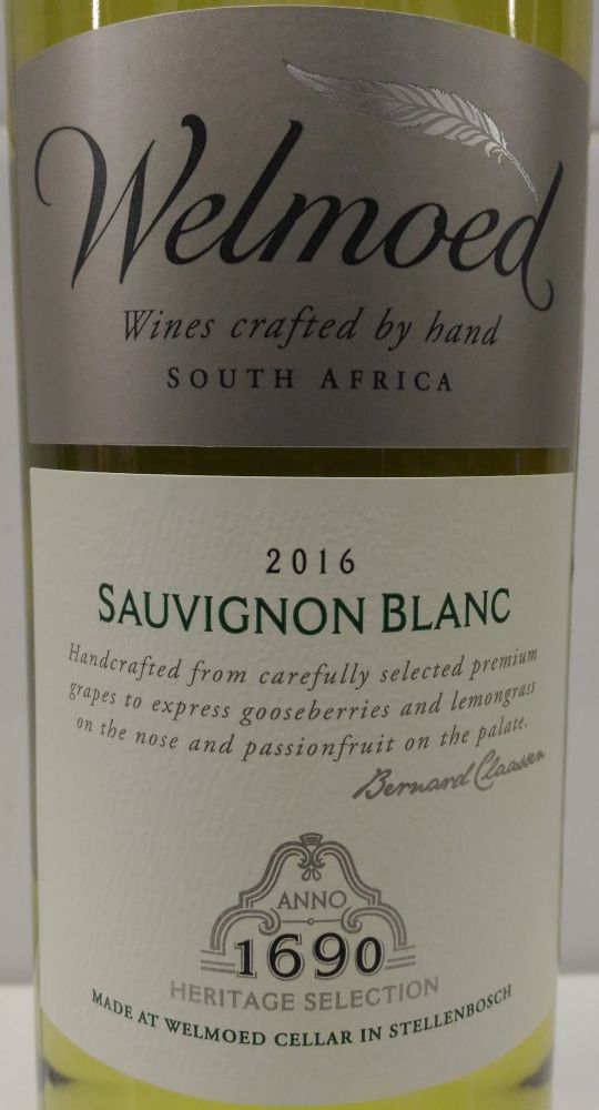 Stellenbosch Vineyards (Pty) Ltd Welmoed Sauvignon Blanc 2016, Основная, #4186