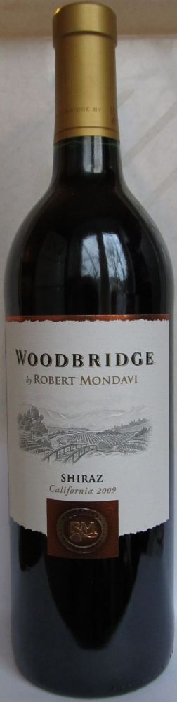 ROBERT MONDAVI Woodbridge Shiraz 2009, Лицевая, #425