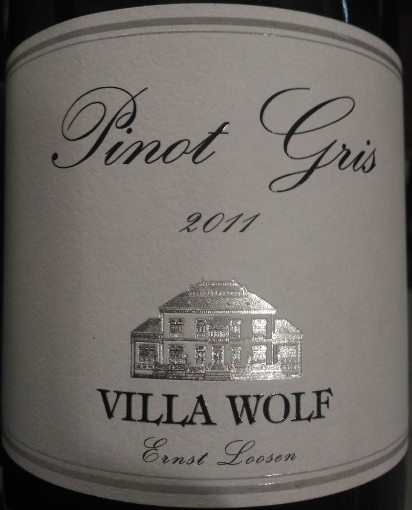 Villa Wolf GmbH Ernst Loosen Pinot Gris 2011, Основная, #4266