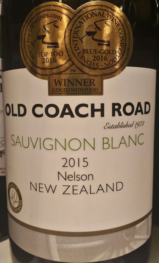 Seifried Estate OLD COACH ROAD Sauvignon Blanc Nelson 2015, Основная, #4273