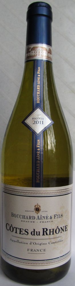 Bouchard Aîné et Fils Côtes du Rhône AOC/AOP 2011, Лицевая, #437