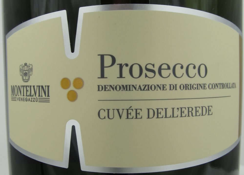 Montelvini S.p.A. CUVÉE DELL’EREDE Prosecco DOC БГ, Лицевая, #446