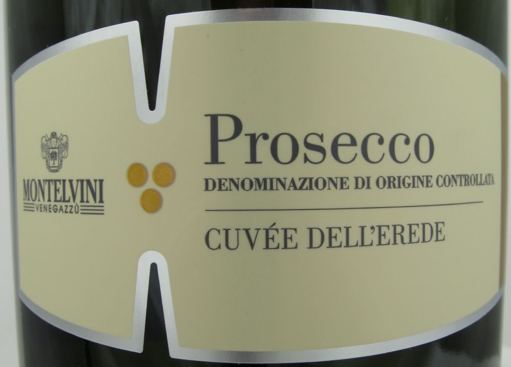 Montelvini S.p.A. CUVÉE DELL’EREDE Prosecco DOC БГ, Лицевая, #446