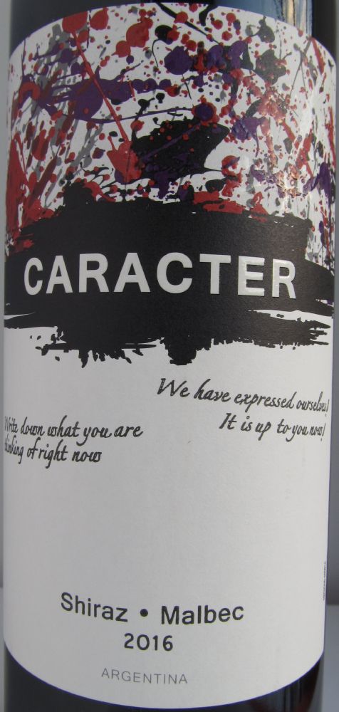 Bodegas Santa Ana Caracter Shiraz Malbec 2016, Основная, #4475