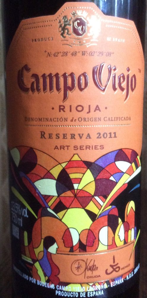 Pernod Ricard Winemakers Spain S.A. Campo Viejo Reserva DOCa Rioja 2011, Основная, #4509