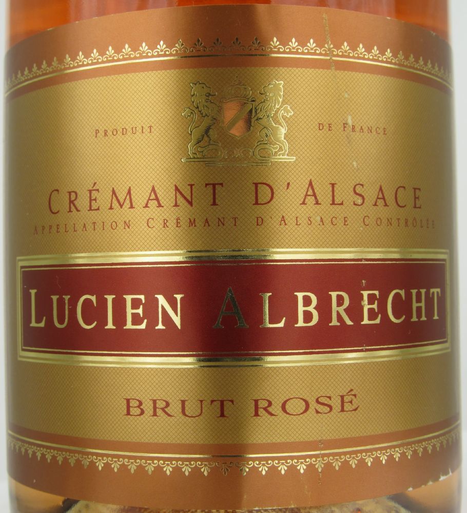 Lucien Albrecht BRUT ROSÉ Crémant d'Alsace AOC/AOP БГ, Основная, #458