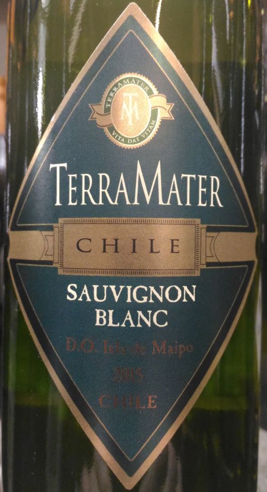 TerraMater S.A. Vineyard Sauvignon Blanc Isla de Maipo 2015, Основная, #4590