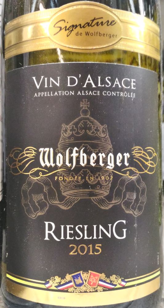 Wolfberger Signature Riesling Alsace AOC/AOP 2015, Основная, #4811
