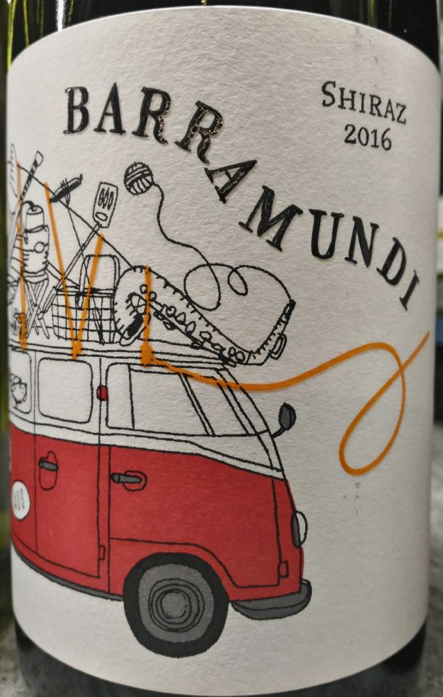 Barramundi Wines Shiraz 2016, Основная, #4820