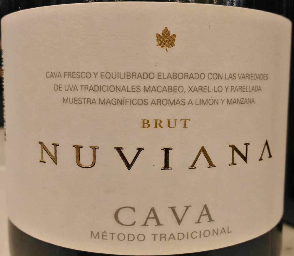 Codorníu S.A. BRUT Nuviana DO Cava БГ, Основная, #4996