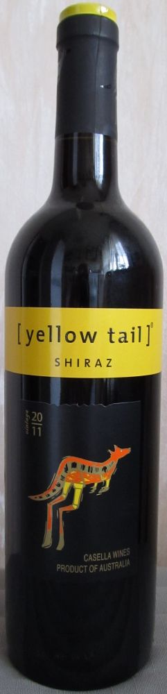 Casella Wines Pty Ltd Yellow tail Shiraz 2011, Лицевая, #500