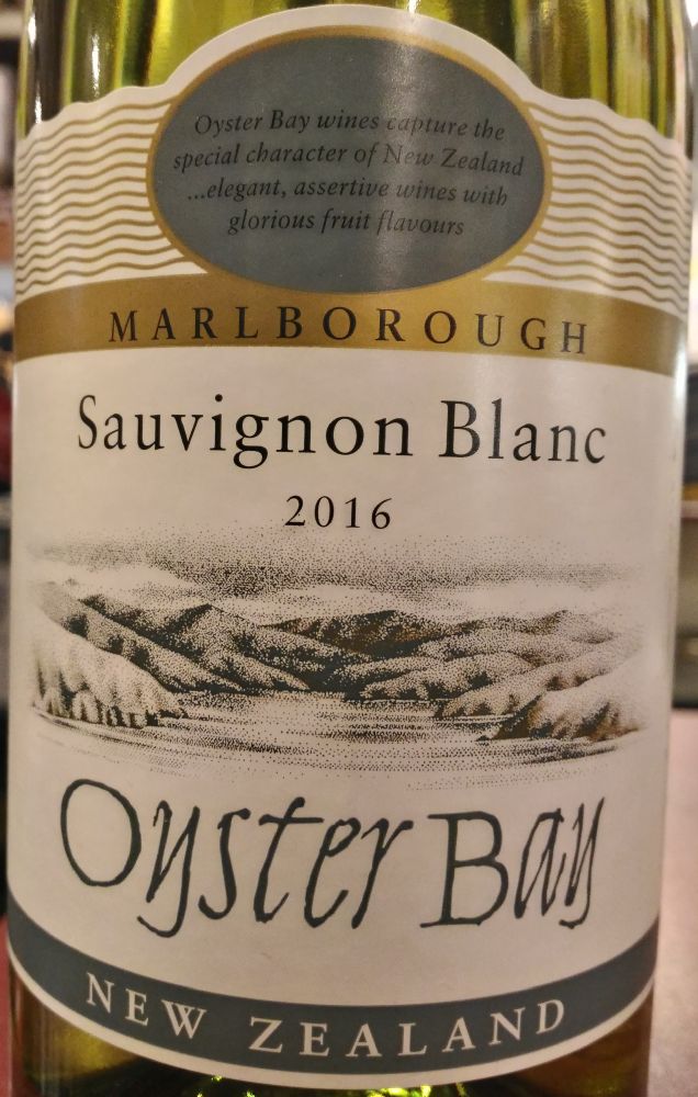 Oyster Bay Wines Sauvignon Blanc Marlborough 2016, Основная, #5020