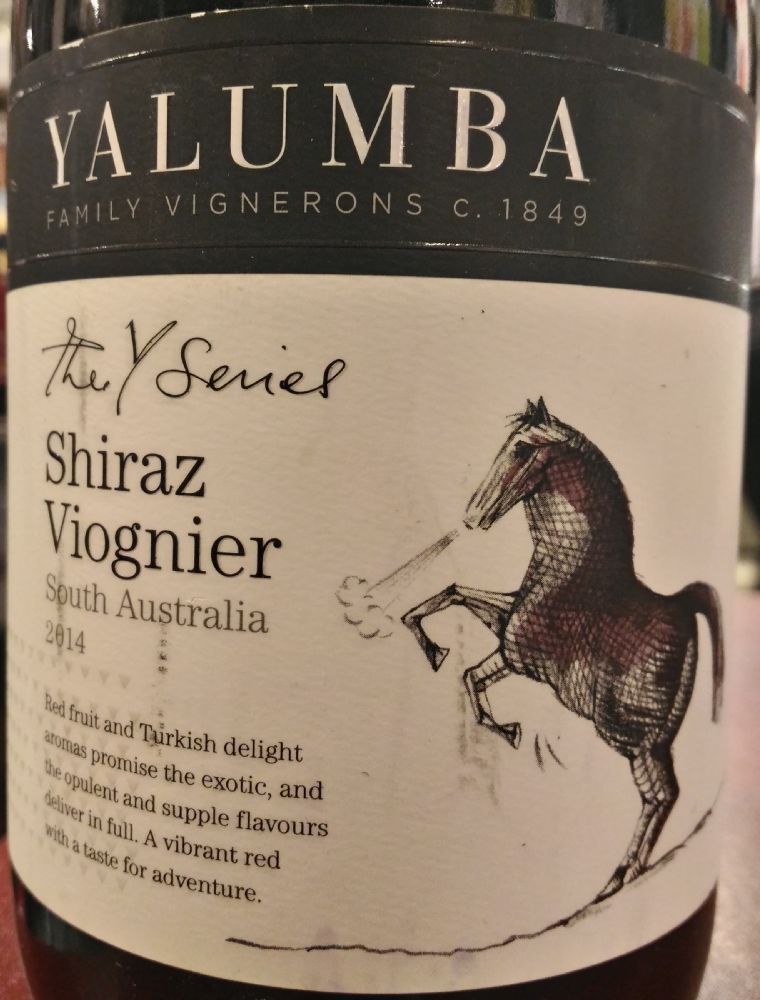 Yalumba Winery The Y Series Shiraz Viognier 2014, Основная, #5023