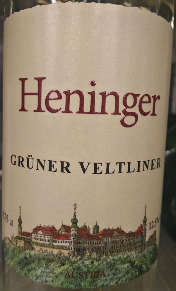 Weingut Heninger e.U. Grüner Veltliner 2015, Основная, #5038
