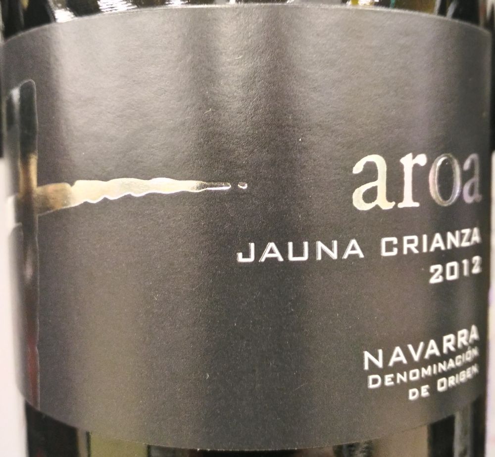 AROA Bodegas S.L. Jauna Crianza DO Navarra 2012, Основная, #5040