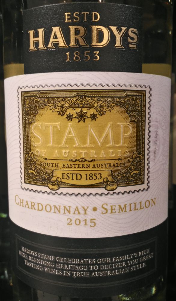 Thomas Hardy & Sons Stamp of Australia Chardonnay Sémillon 2015, Основная, #5049