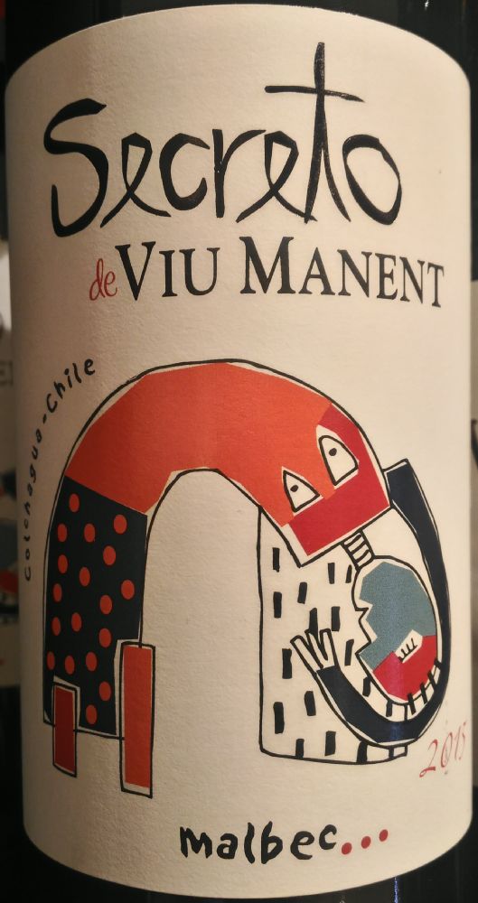 Viu Manent y Cia Ltda Secreto de Viu Manent Malbec 2015, Основная, #5068