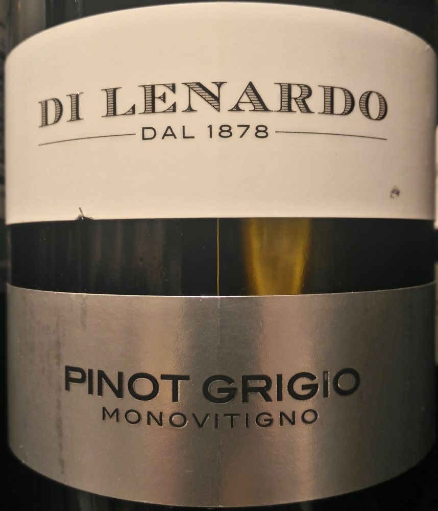 Di Lenardo Societa Agricola S.S. Monovitigno Pinot Grigio Venezia Giulia IGT 2015, Основная, #5071